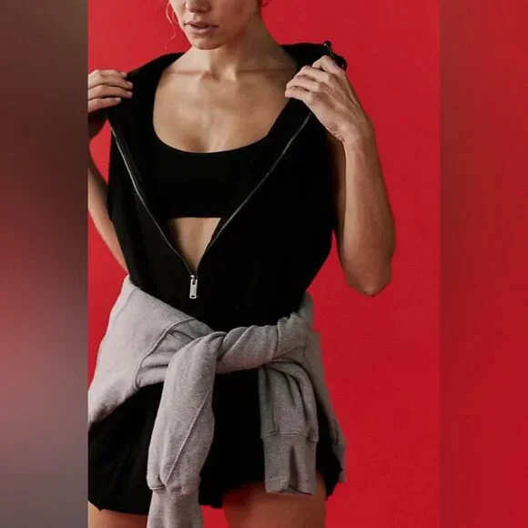 Free People Movement Free Spirit Romper NWOT - Picture 4 of 9